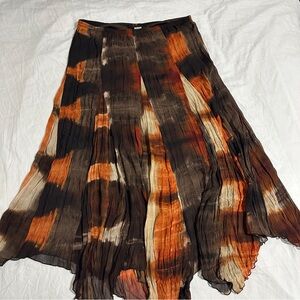 Vintage Tie Dye Handkerchief Skirt by Studio 1940 (1990s)